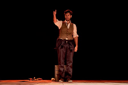 Juan Diego Botto, es autor e intérprete de Una Noche sin lunas, basada en textos de Federico García Lorca con dirección Sergio Peris-Mencheta ©marcosGpunto