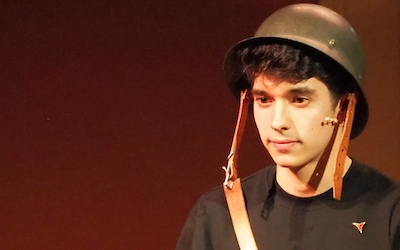 Algunos eran casi niños, en la imagen Javier Madruga ©Miguel Castro Muñiz