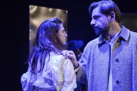 Ilse -Teresa Alonso- y el conde, su marido -Samuel Blanco- Foto ©BrunoRascão.