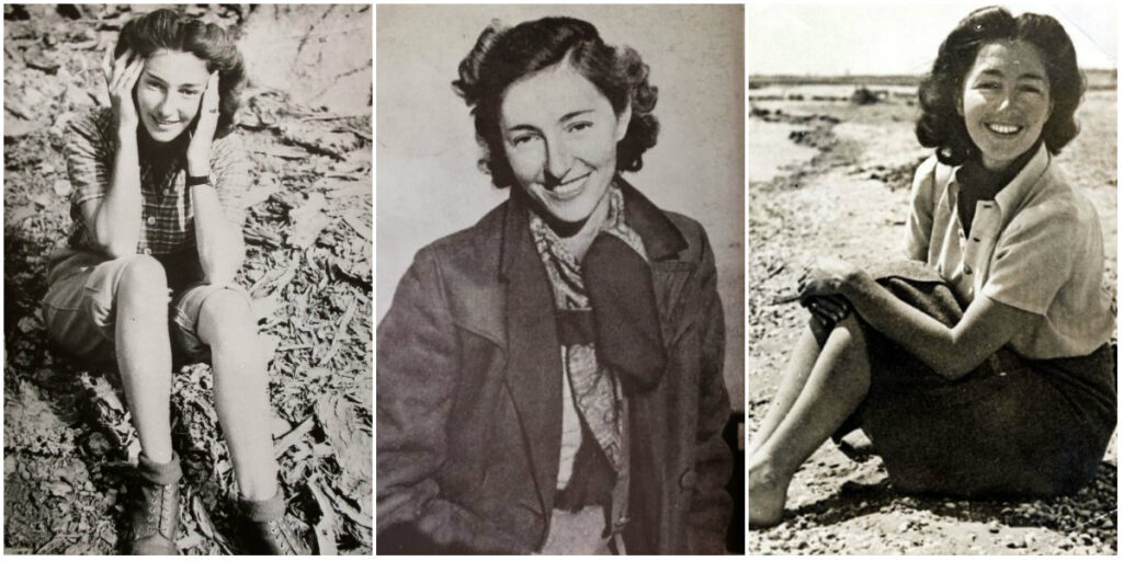 Varios retratos de Christine Granville  Varios retratos de Christine Granville