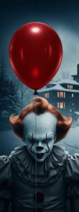 Elementos icónicos del universo de Stephen King: Pennywise, hotel Overlook y la Torre Oscura.