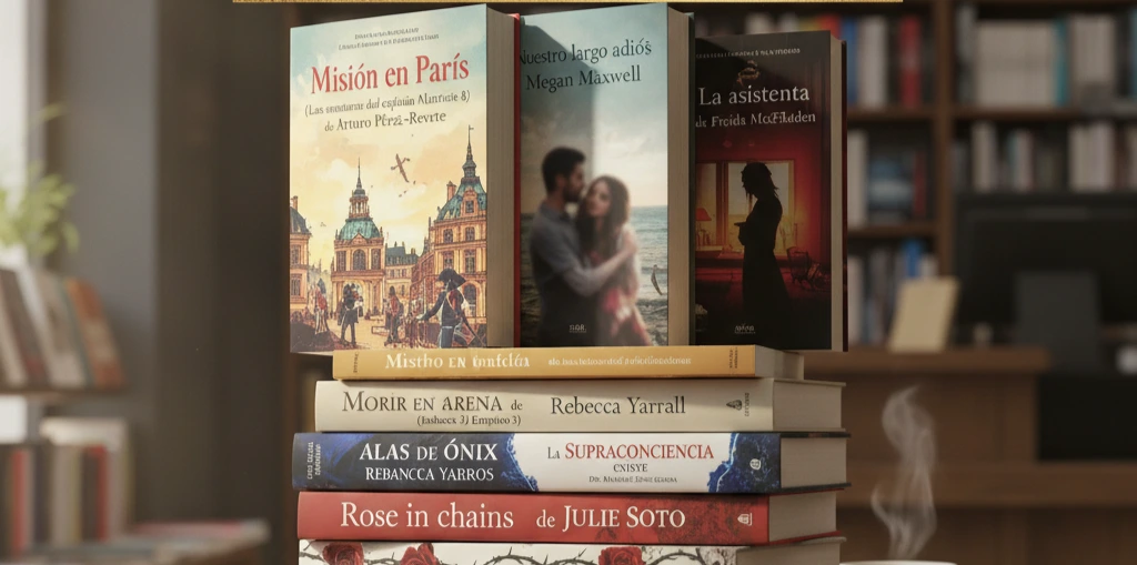 Los 10 libros más vendidos en España en la segunda semana de septiembre de 2025